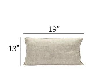 13" x 19" Outdoor Pillow Kidney, Special Order