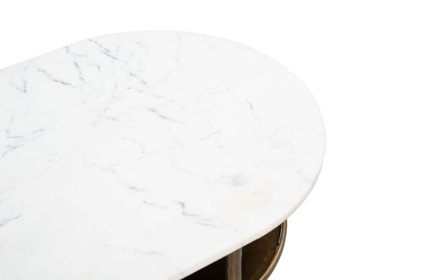 Bild - Console Table - White & Brass