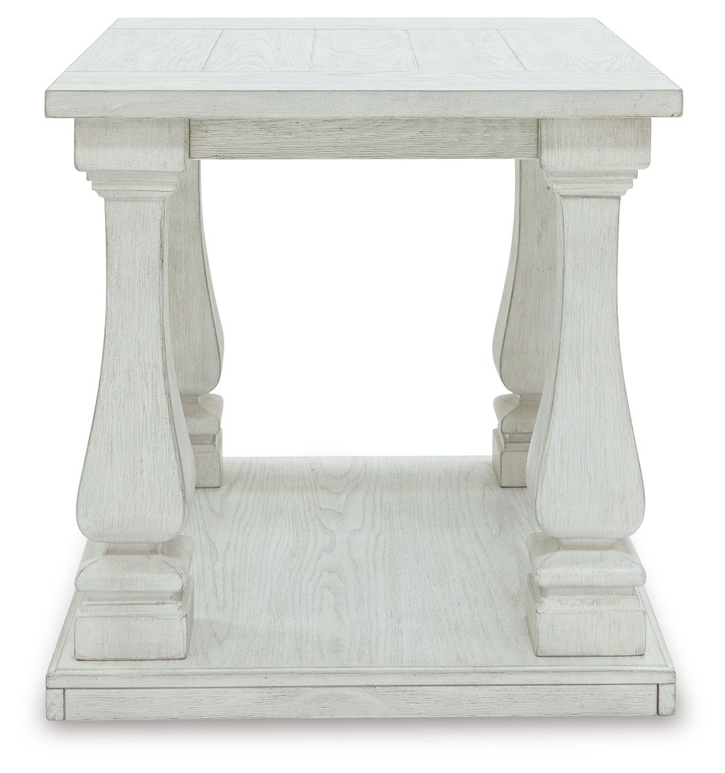 Arlendyne - Rectangular End Table - Antique White