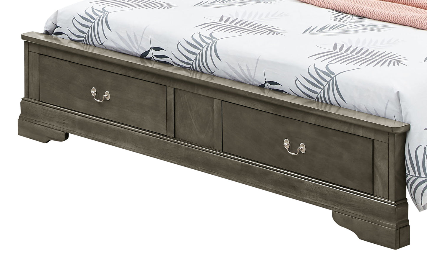 Glory Furniture - Louis Phillipe - Storage Bed
