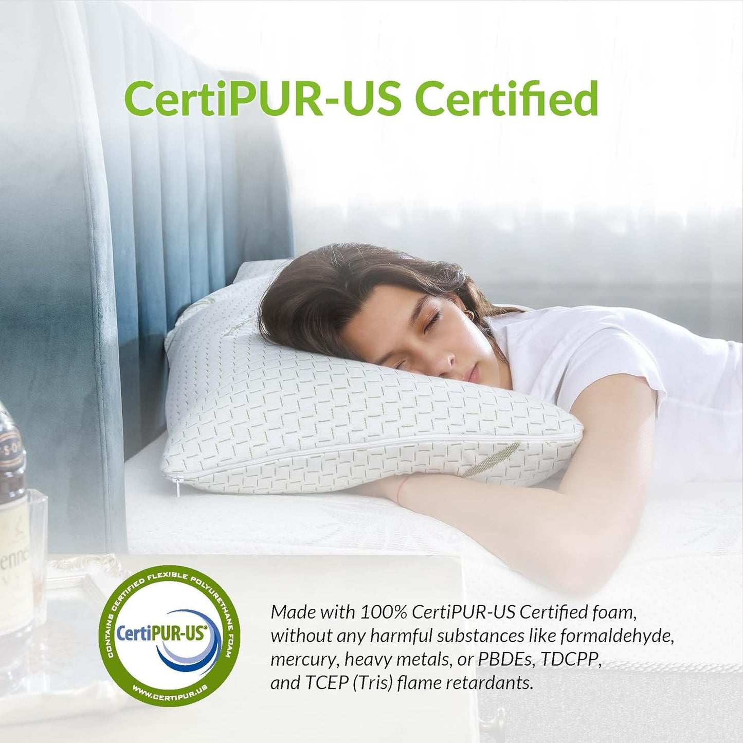 Bamboo Shredded Memory Foam Pillow