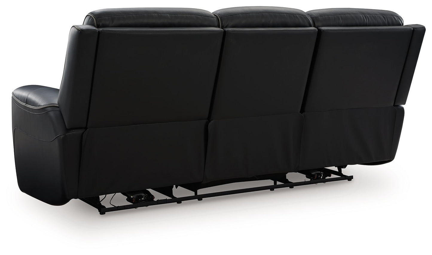 5Z-Comfort - Relaxation - Power Reclining Sofa With Adj Headrest