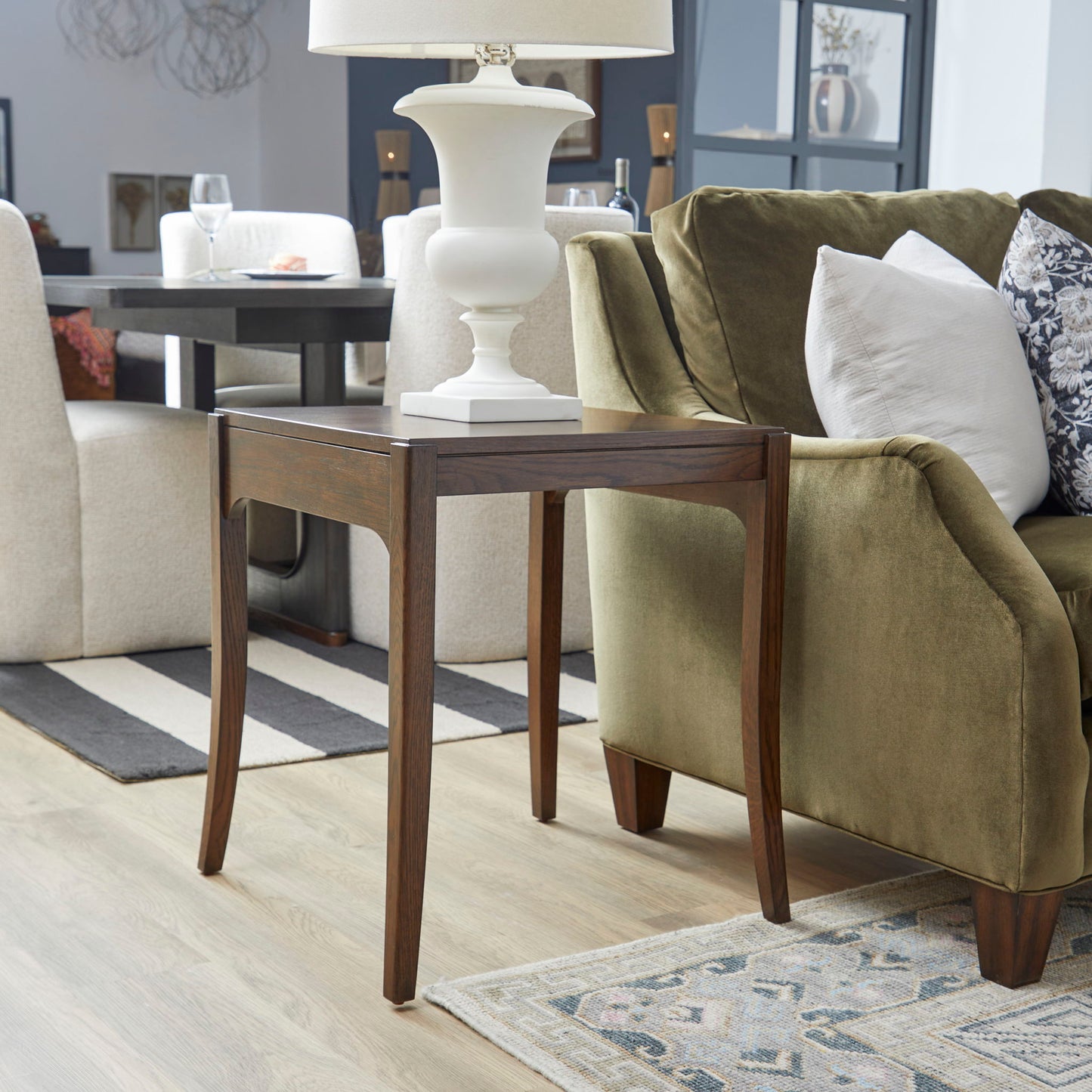 Sylvie - Tall Bunching Table - Dark Brown