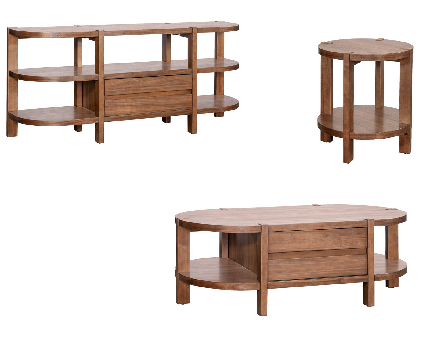 Winston - Cocktail Table - Warm Walnut