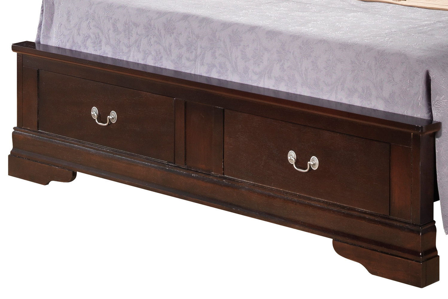 Glory Furniture - Louis Phillipe - Storage Bed