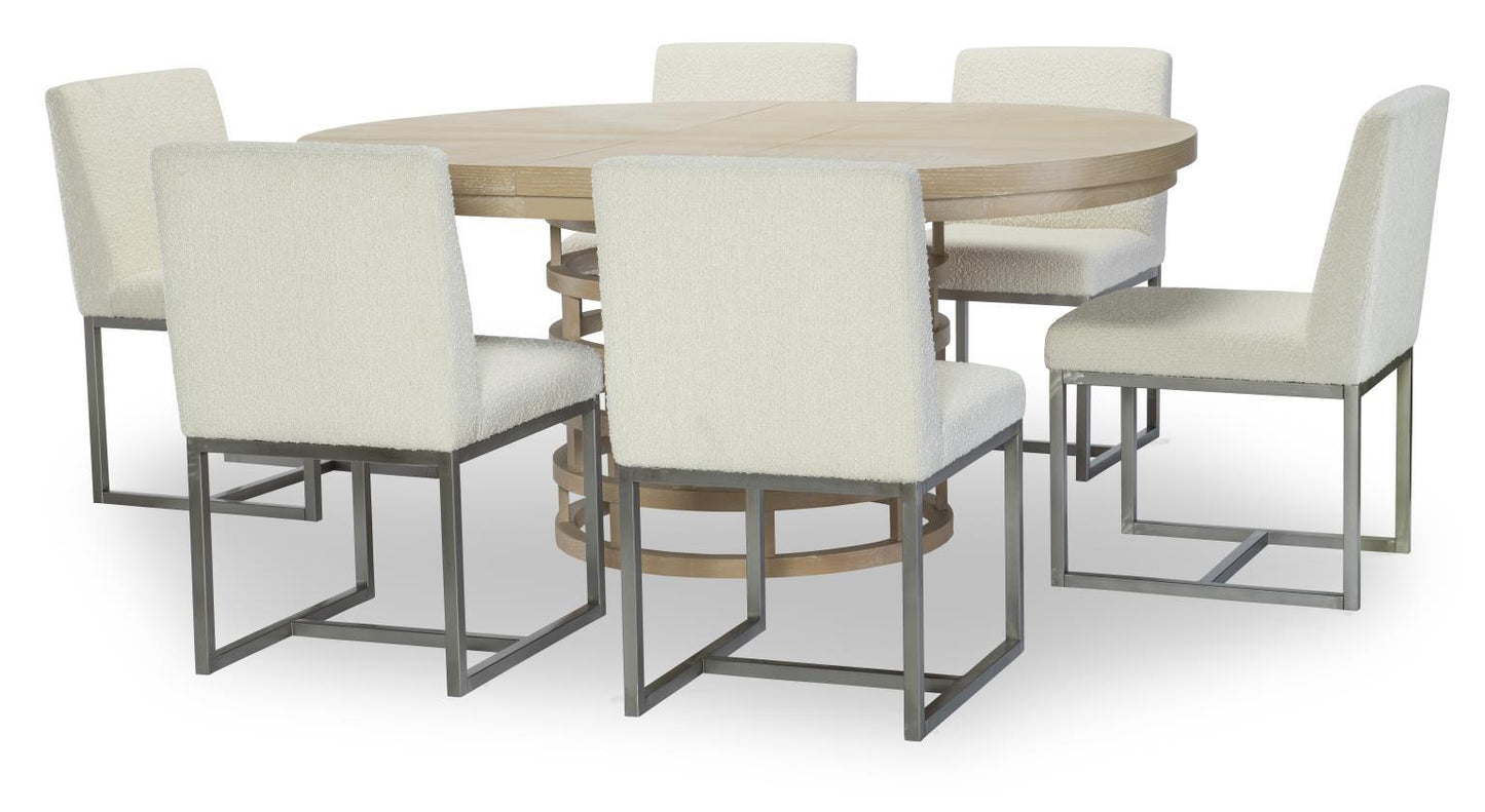 Biscayne - Round Table - Malabar With Alabaster Fronts