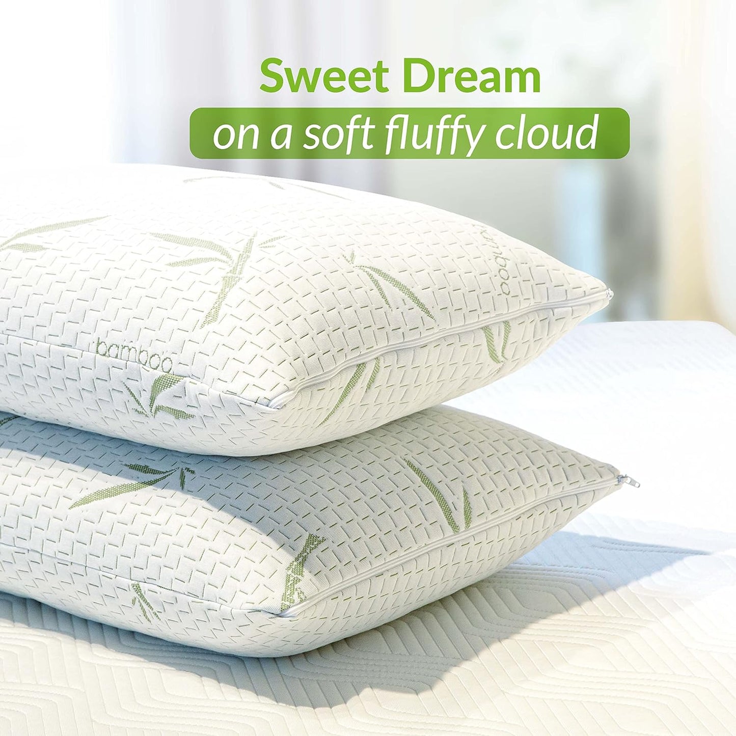 Bamboo Shredded Memory Foam Pillow