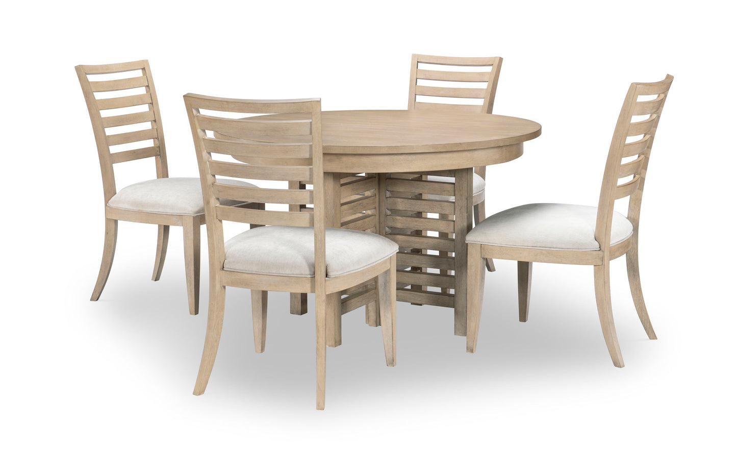 Edgewater - Ladder Back Side Chair (Set of 2) - Light Brown