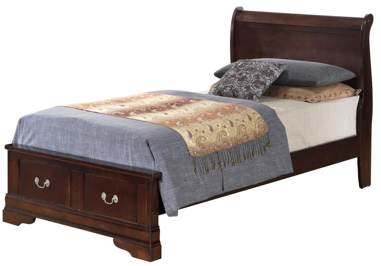 Glory Furniture - Louis Phillipe - Storage Bed