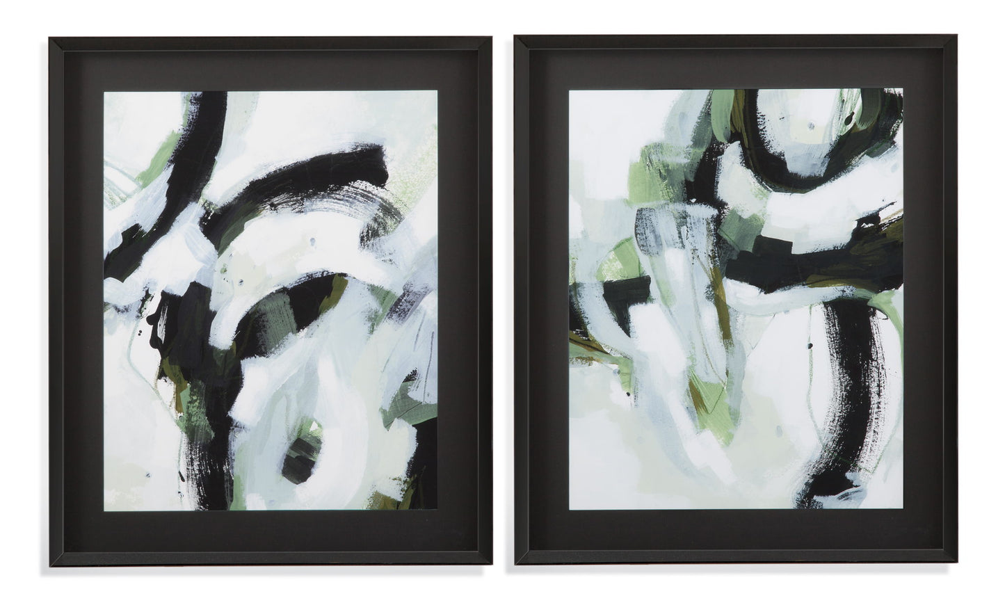 Green Onyx I Framed Print - Black