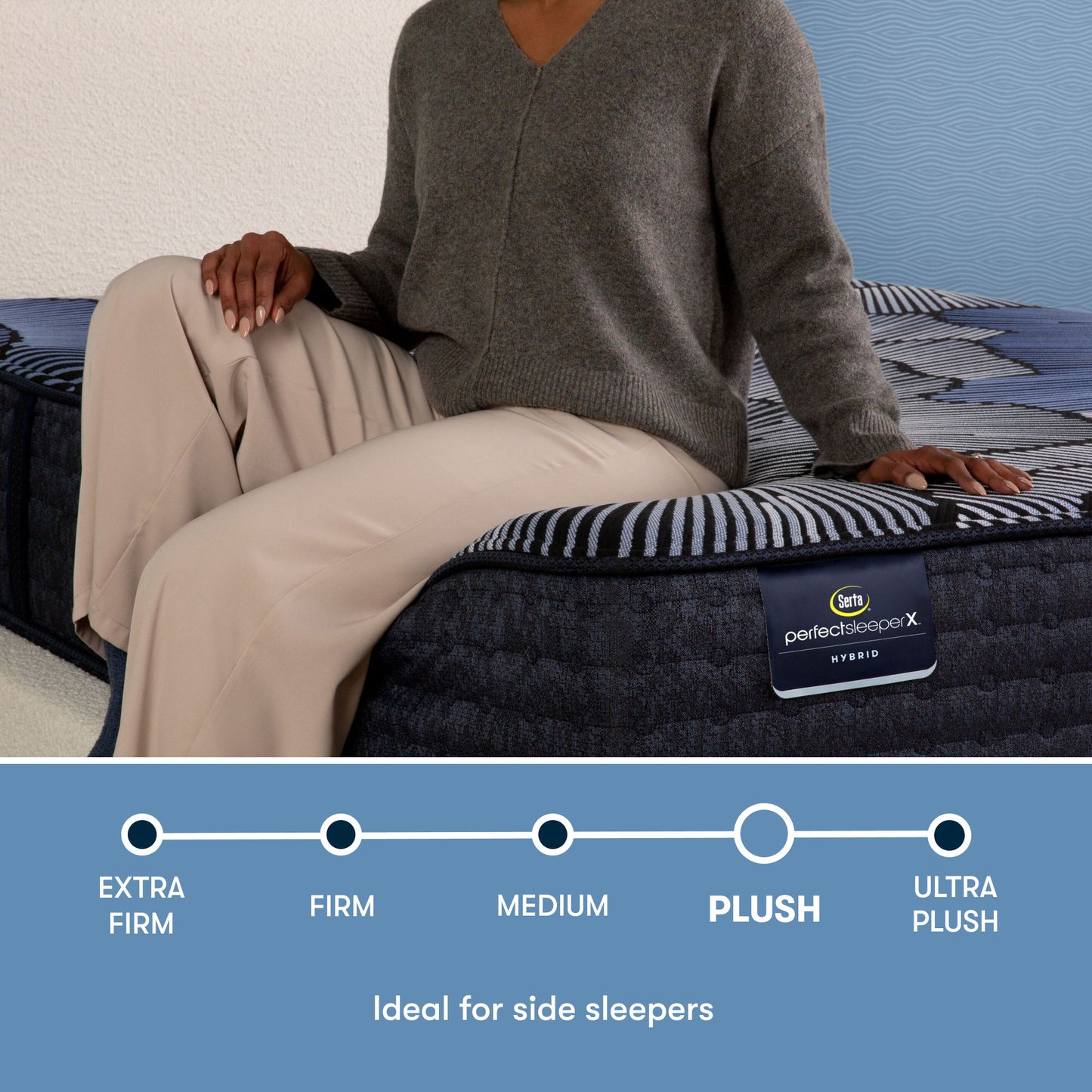 Perfect Sleeper Hybrid - 14" X Prescott Plush Mattress
