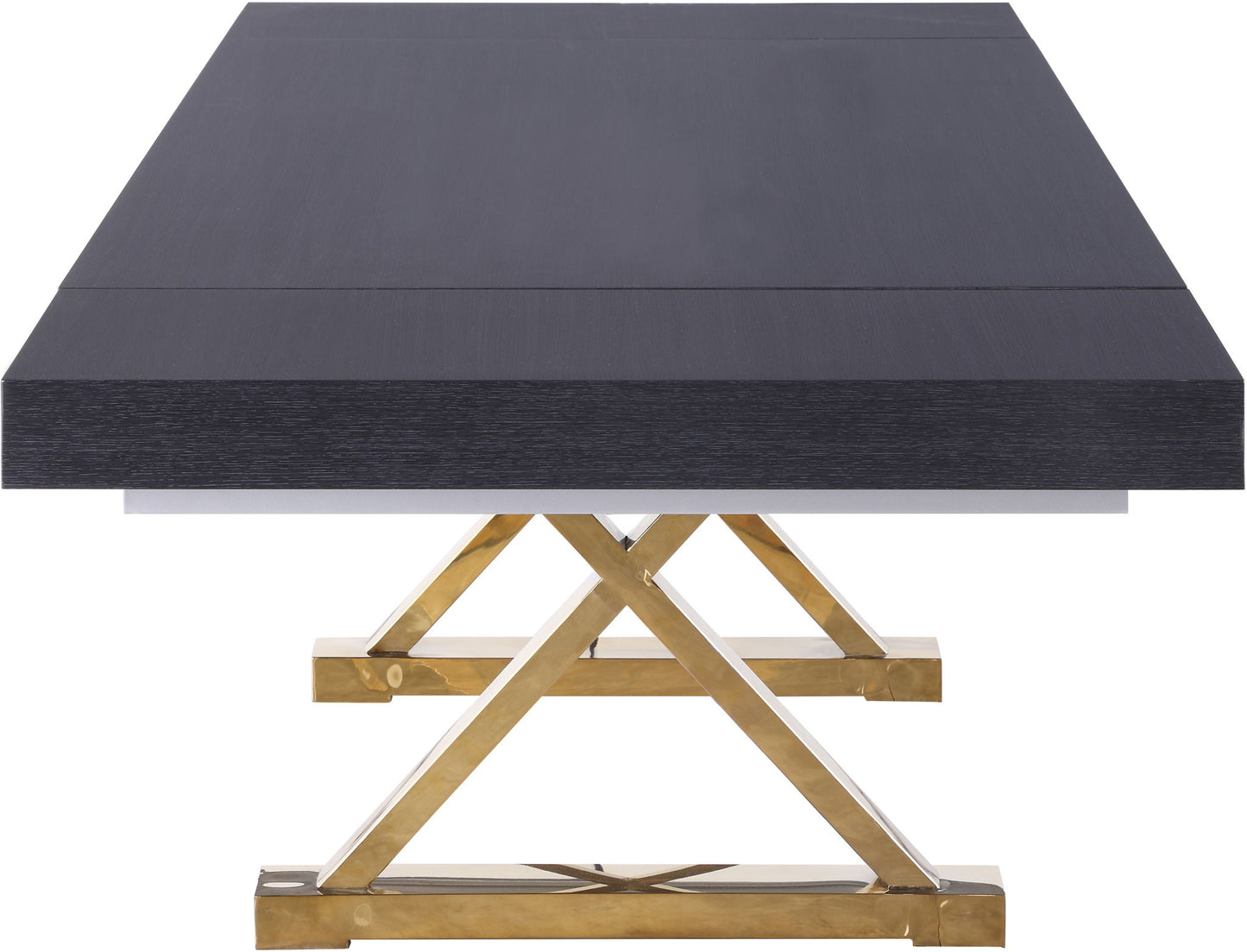 Excel - Extendable Dining Table with Gold Base