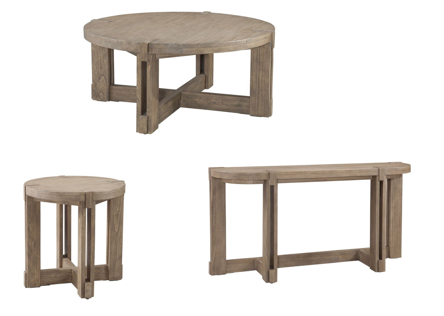 McGuire - End Table - Dark Brown