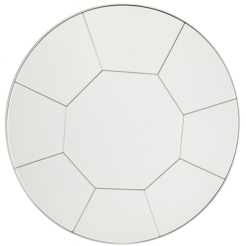 Facet - Wall Mirror - Silver Leaf
