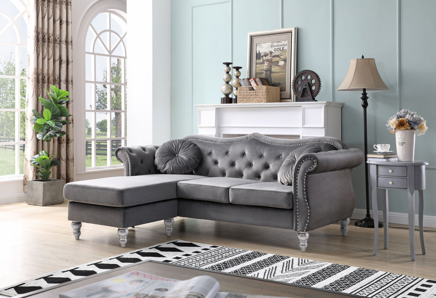 Glory Furniture - Hollywood - Sofa Chaise