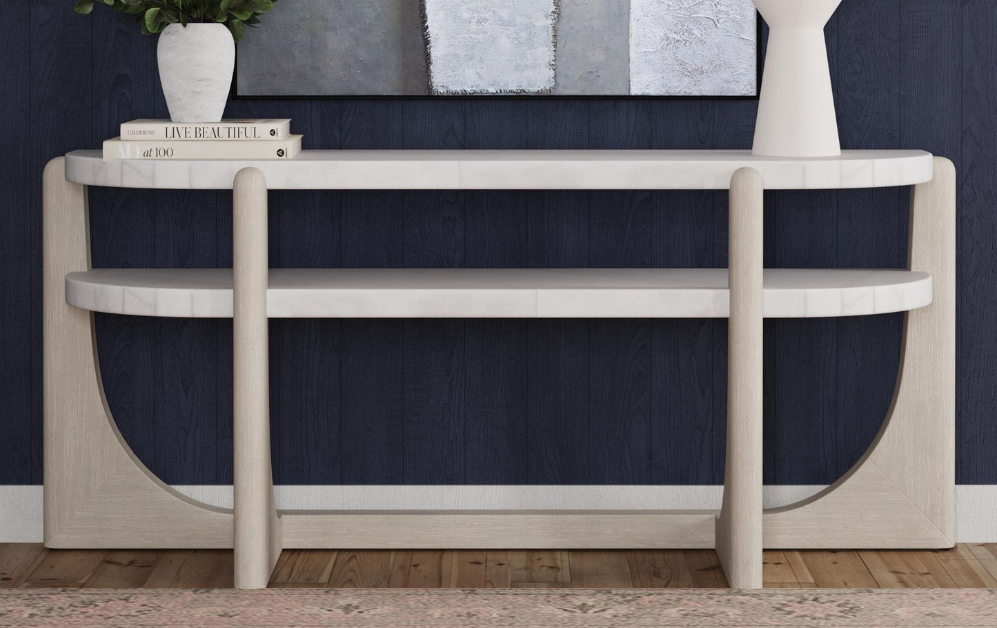 Gavin - Console - White