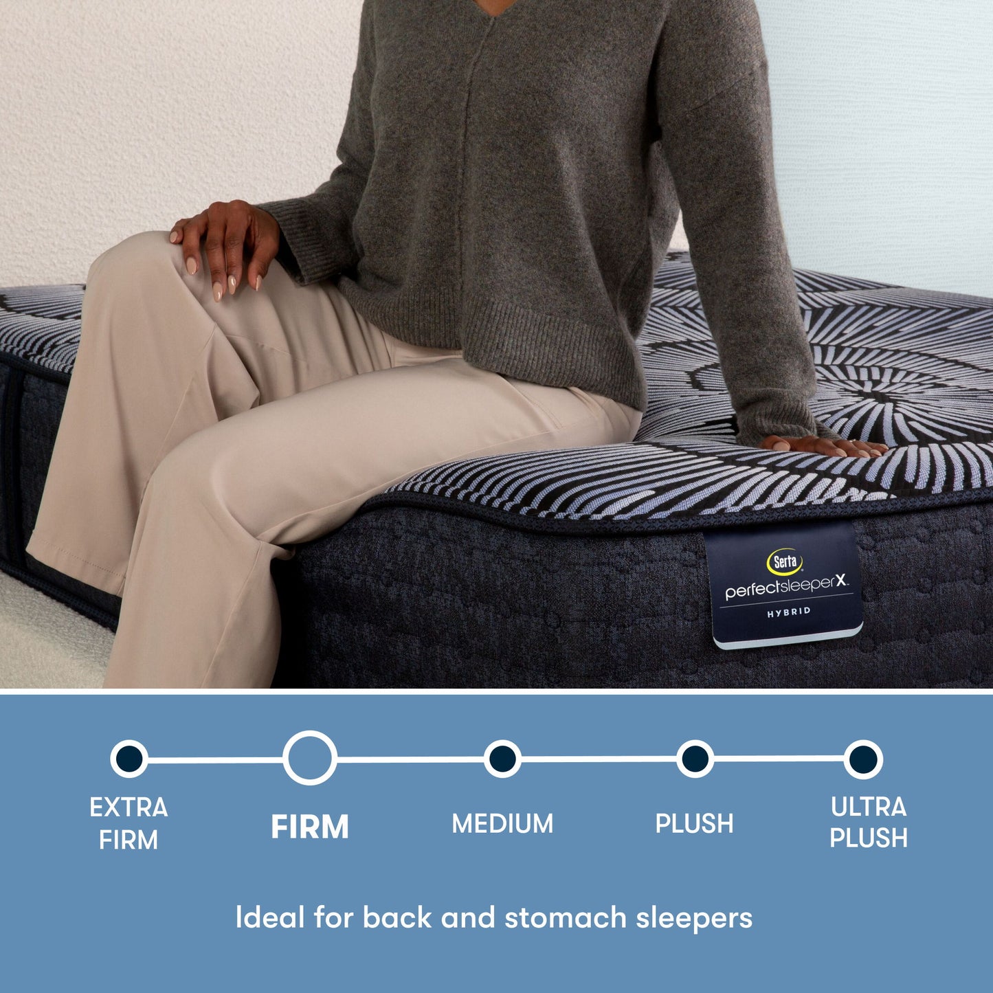 Perfect Sleeper Hybrid - 12.5" X Aspen Firm Mattress