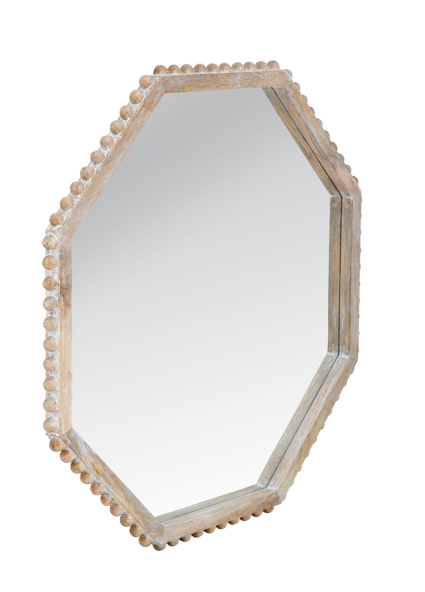 Virz - Wall Mirror - White Wash