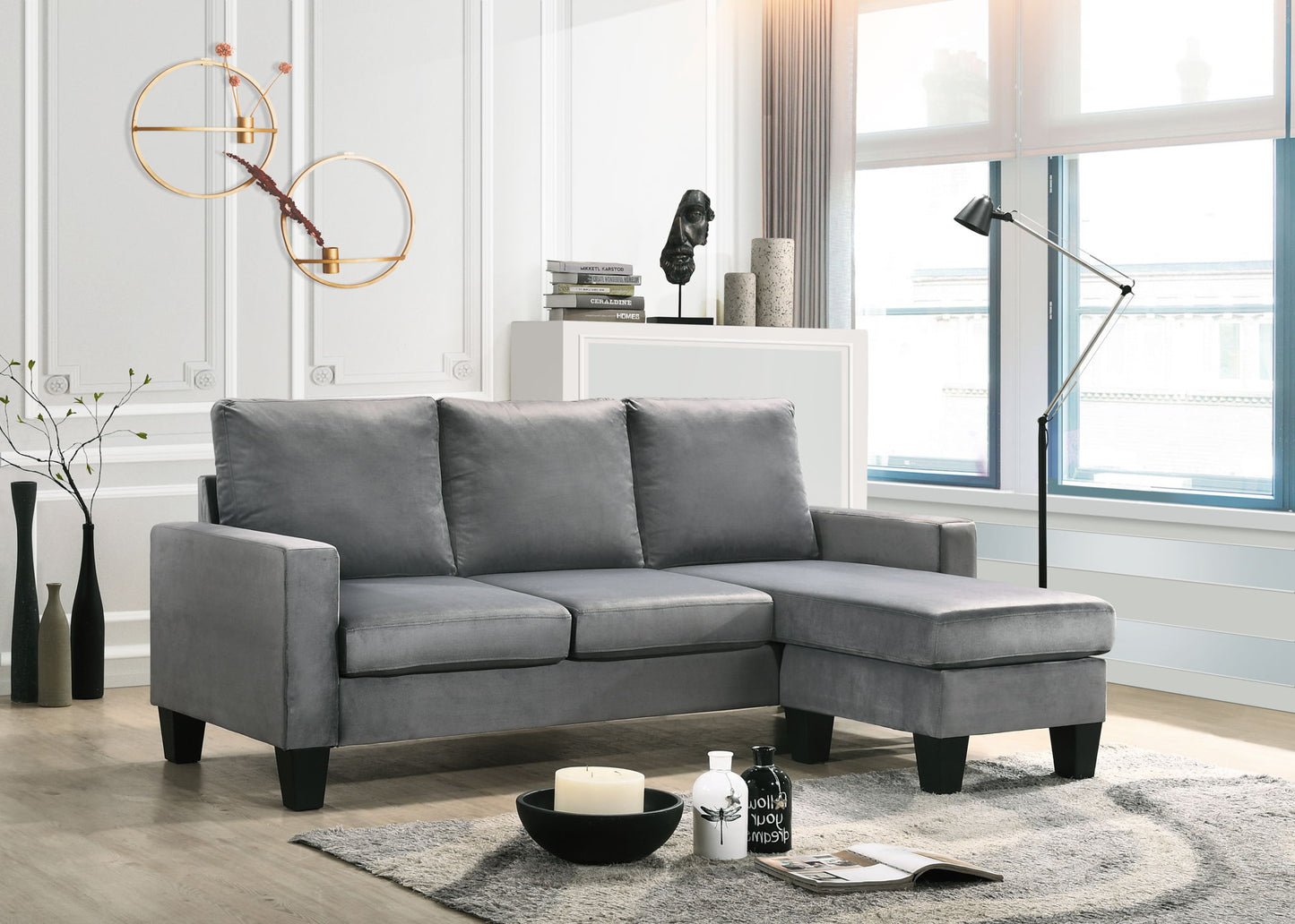 Glory Furniture - Jessica - Sofa Chaise
