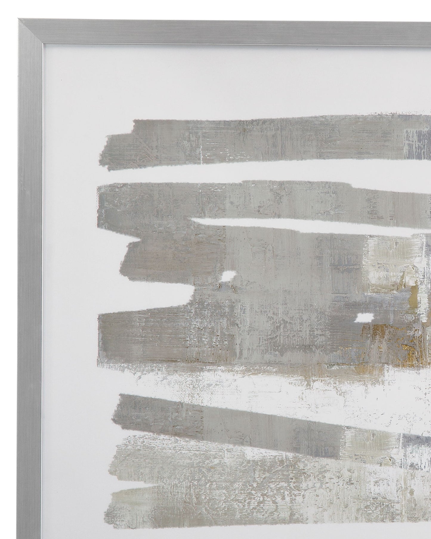 Continuous - Framed Print (Set of 2) - Gray