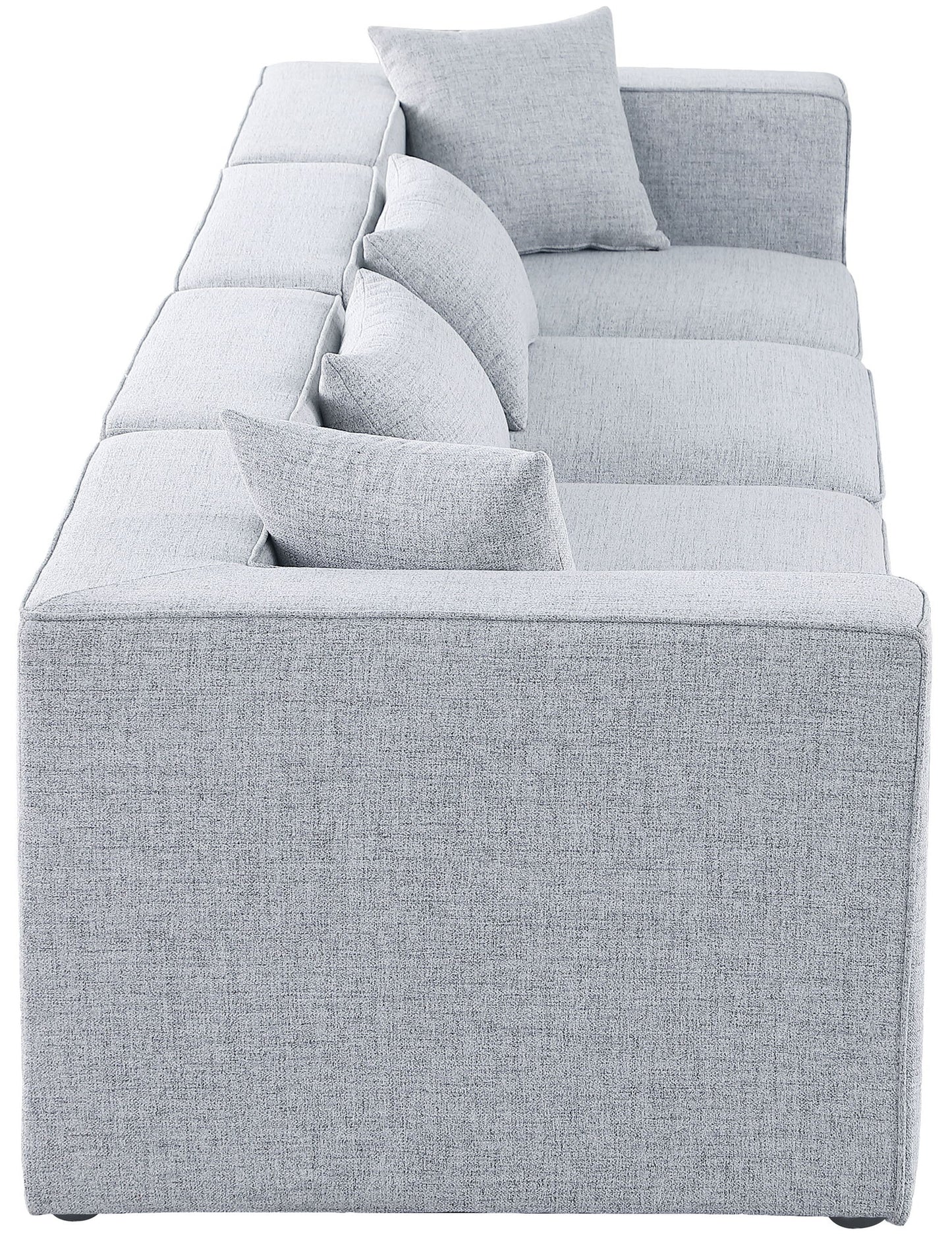 Cube - Linen Modular 4 Seat Sofa