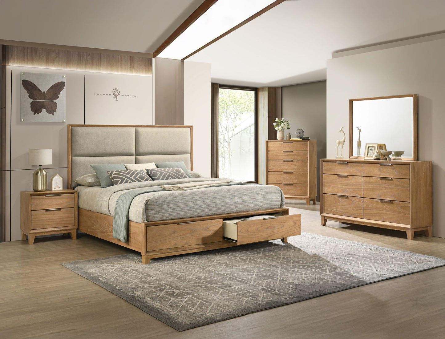 Florian - Nightstand - Natural