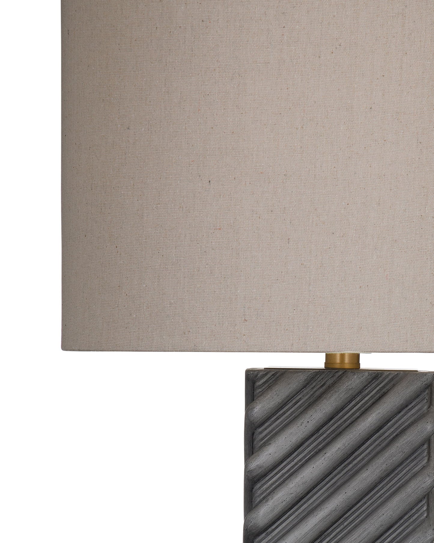 Gannex - Table Lamp - Dark Gray / Beige