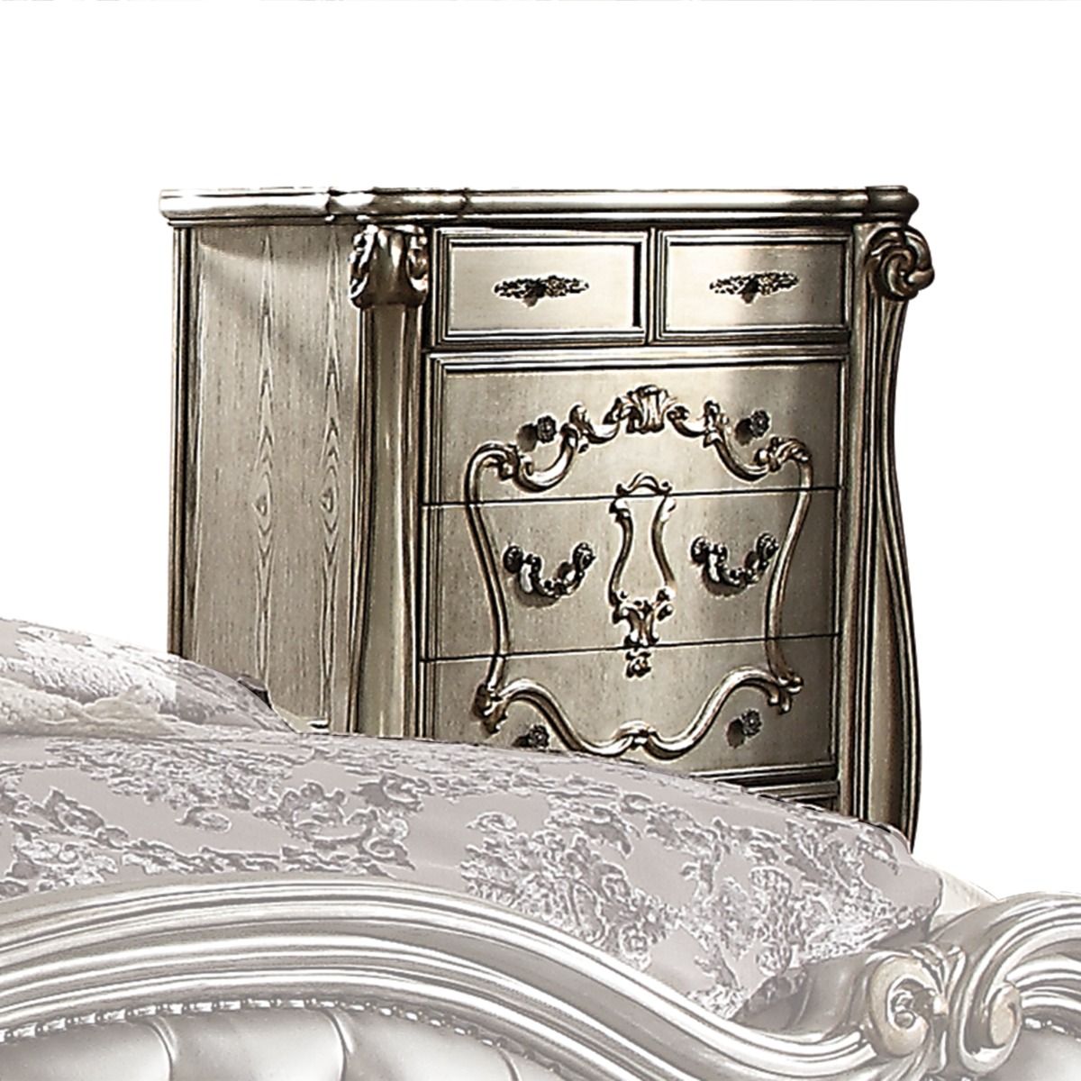 Versailles - Chest - Antique Platinum Finish