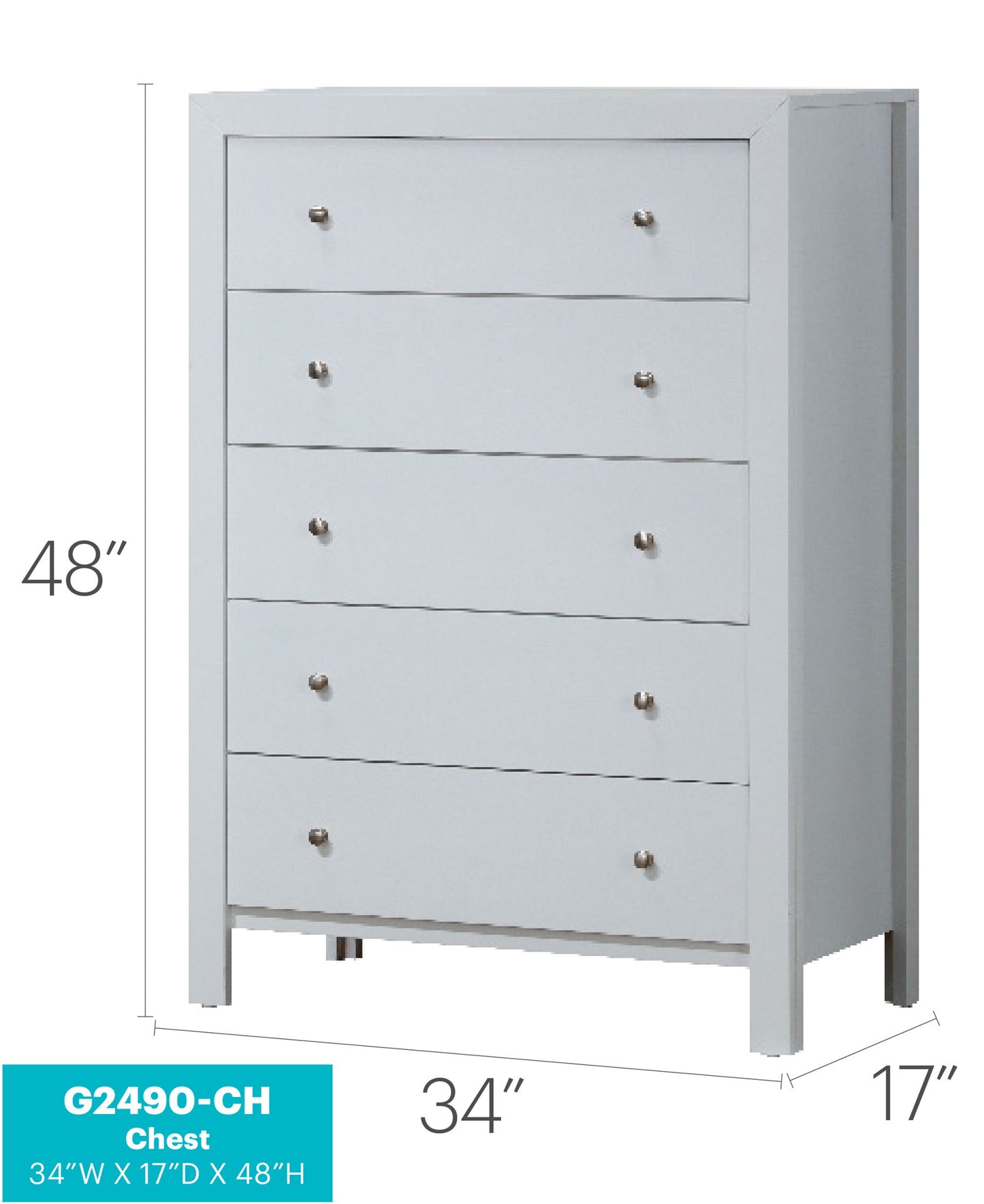 Glory Furniture - Burlington - Chest