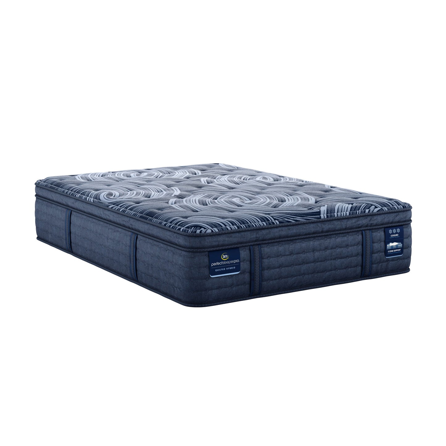 Perfect Sleeper Pro Hybrid - 15" Valais Latex Plush Pillow Top Mattress