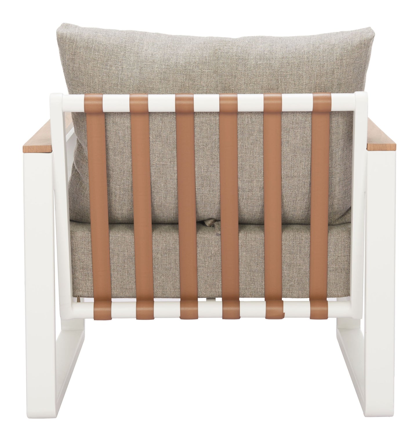 Welt - Outdoor Armchair - Taupe & White