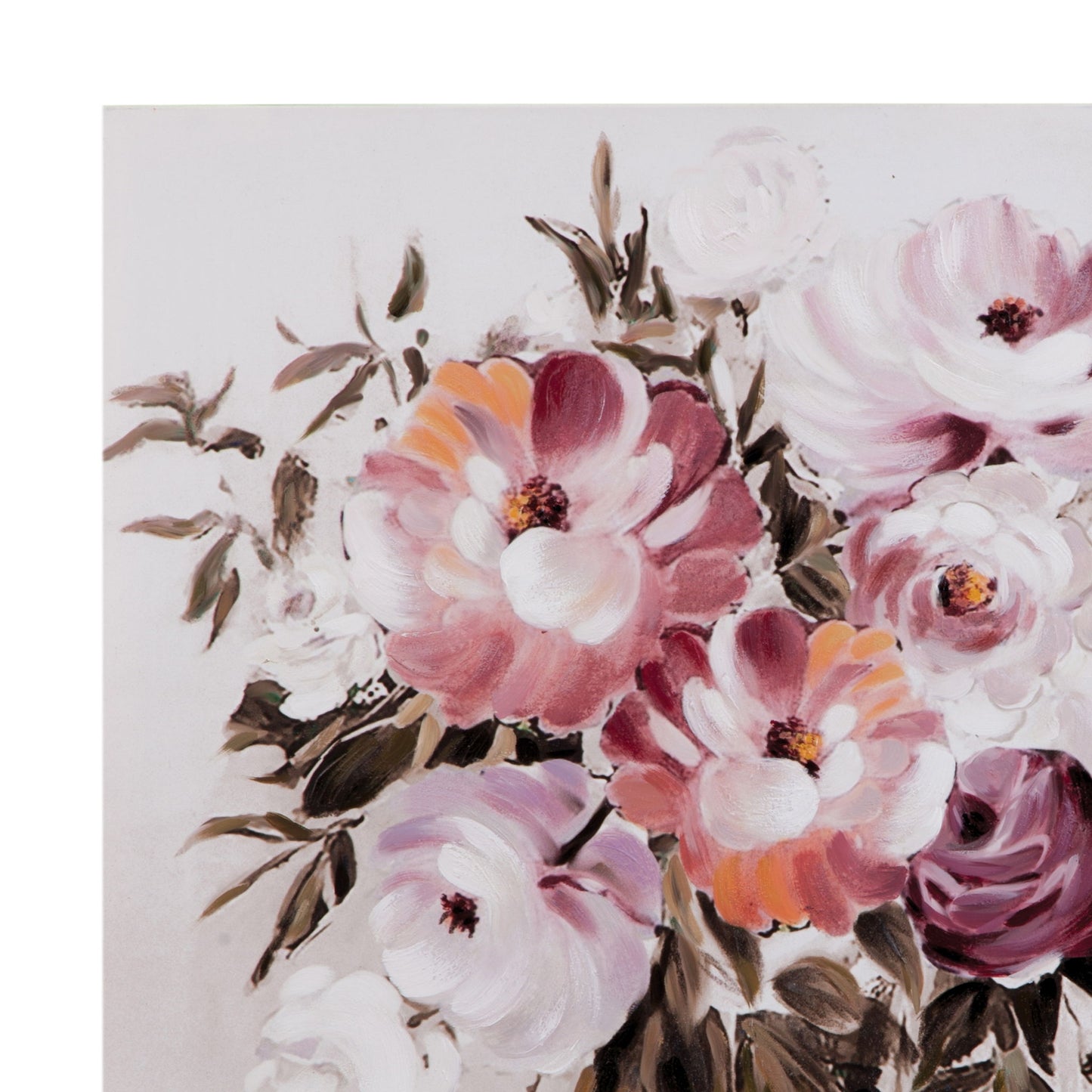 A Gift Canvas Art - Beige / Pink