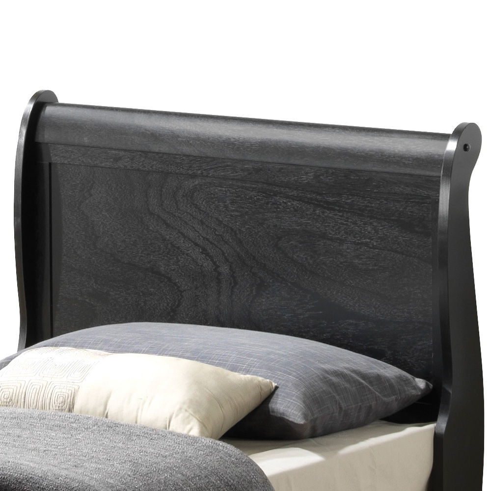 Glory Furniture - Louis Phillipe - Sleigh Bed