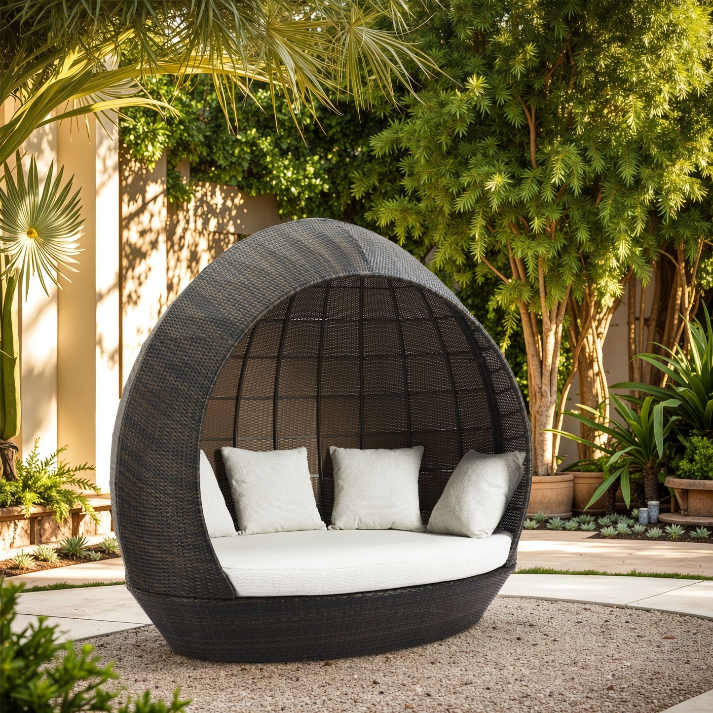 Marisol Beach - Daybed - Brown / Beige
