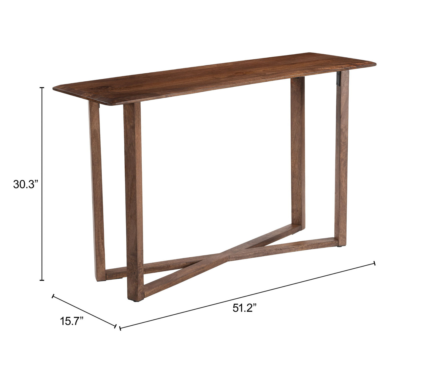 Macaria - Console Table - Walnut