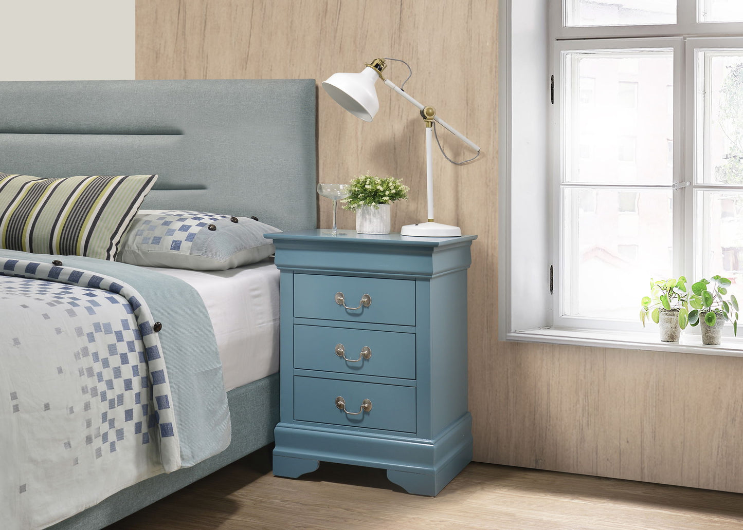 Glory Furniture - Louis Phillipe - Nightstand