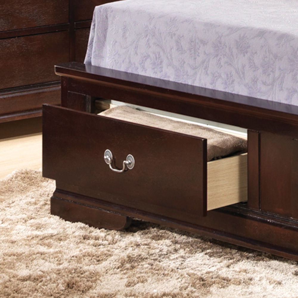 Glory Furniture - Louis Phillipe - Storage Bed