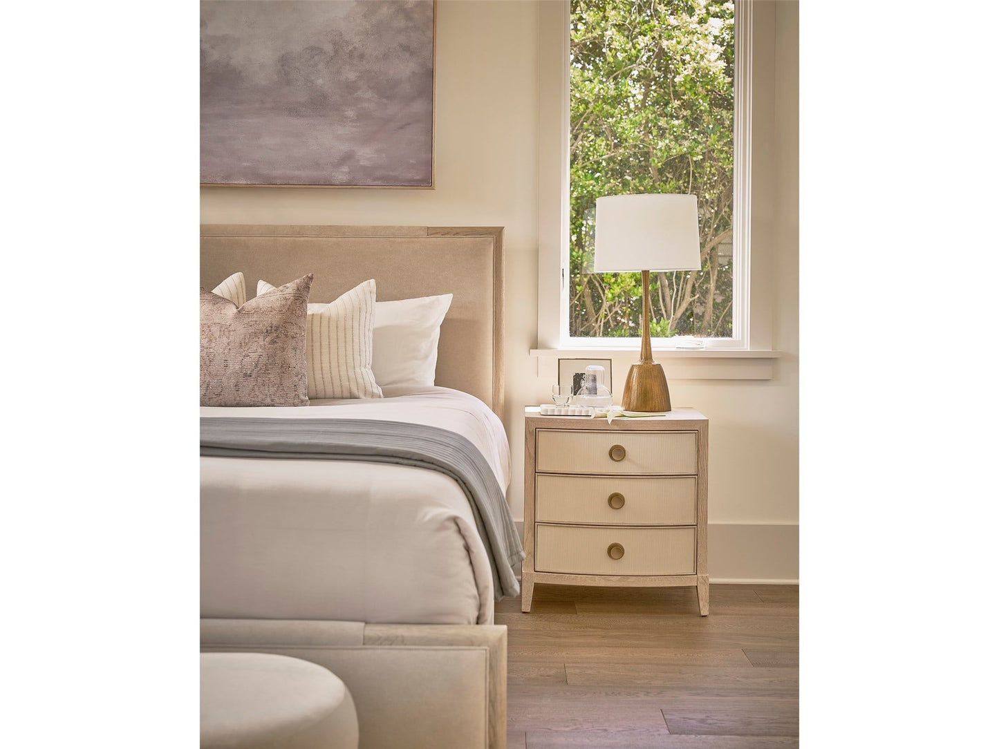 Velora - Paloma Nightstand - Beige