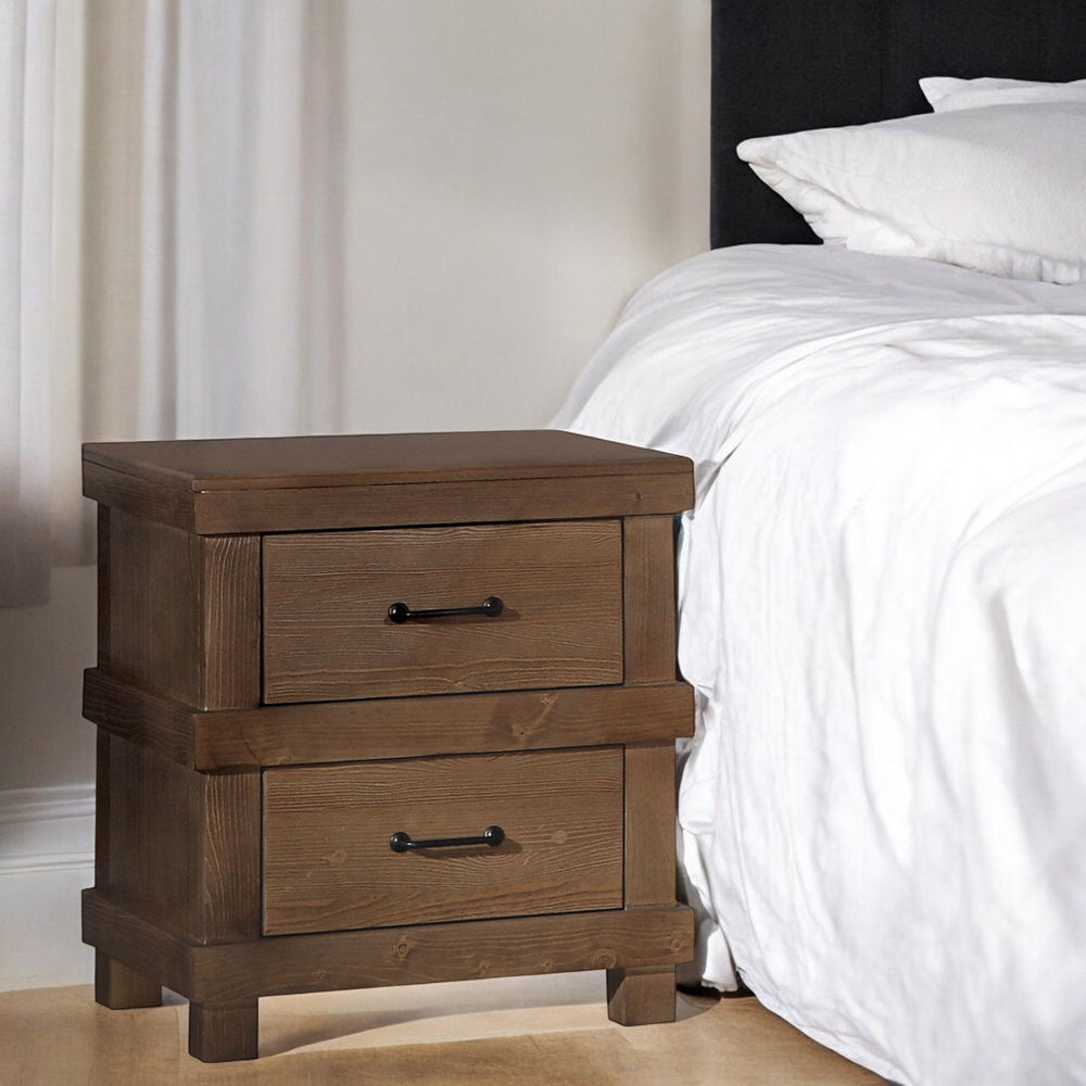 Adams - Nightstand - Antique Oak
