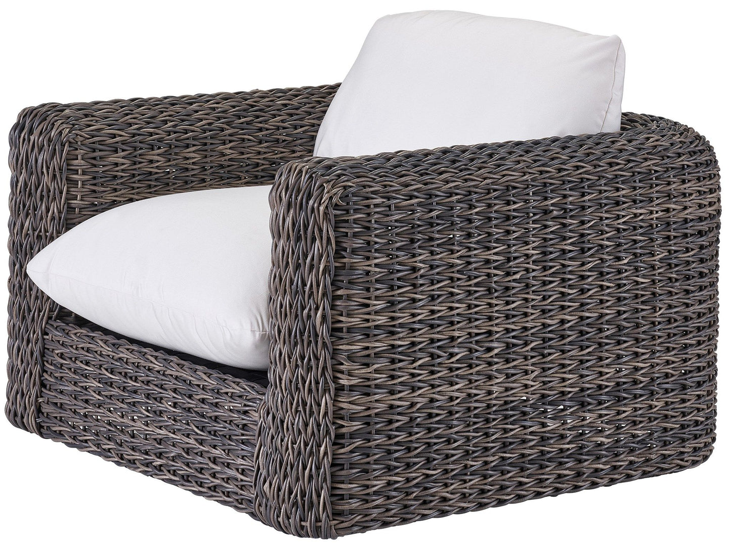 Coastal Living Outdoor / Montauk - Swivel Lounge Chair - Dark Gray