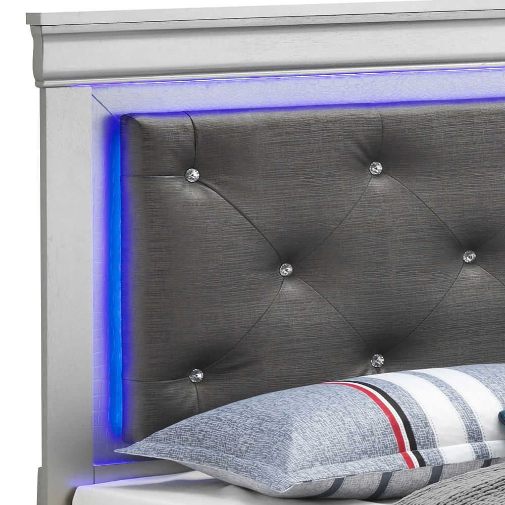 Glory Furniture - Lorana - Bed With LED Headboard