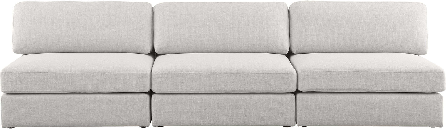 Beckham - Modular 3 Seat Armless Sofa