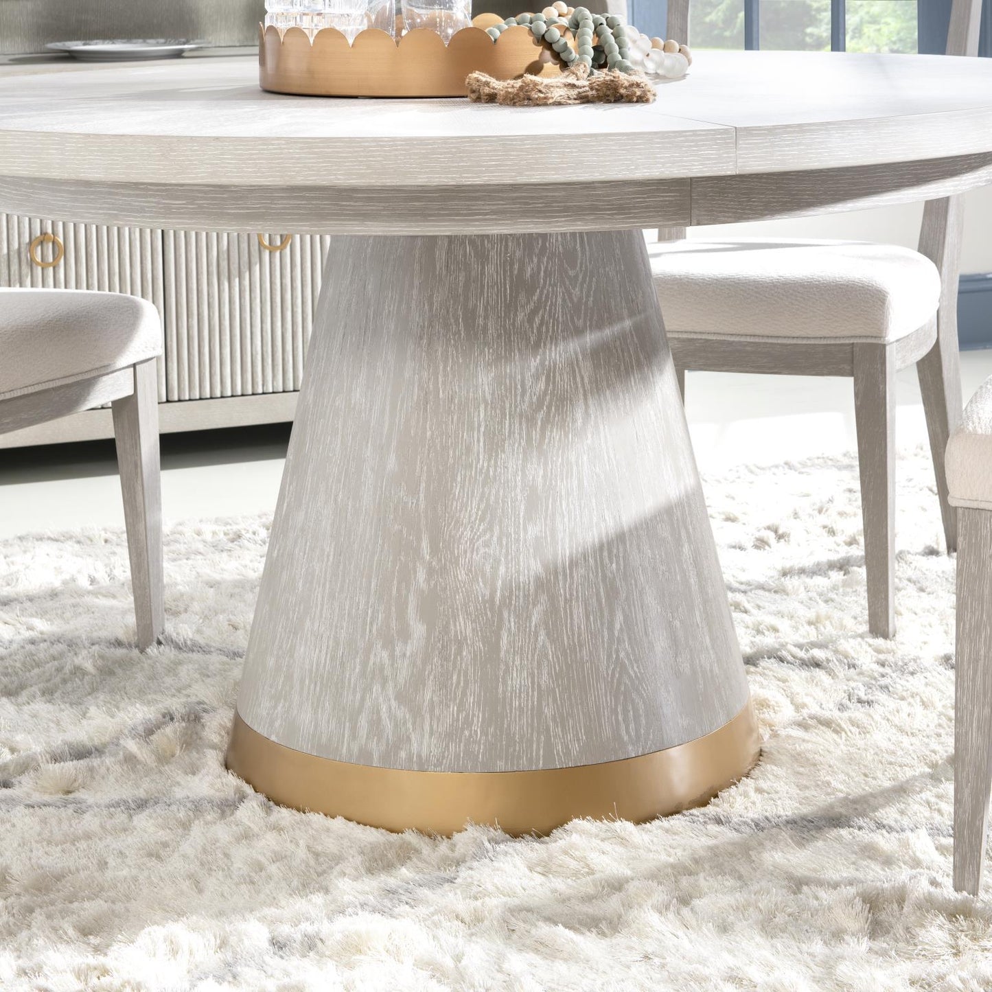 Miramar - Complete Round Dining Table