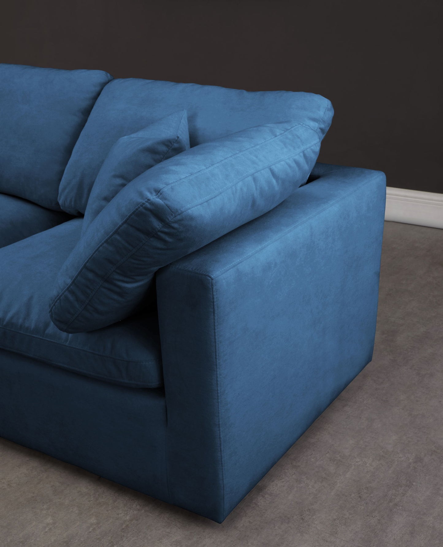 Plush - Modular Armless 2 Seat Sofa