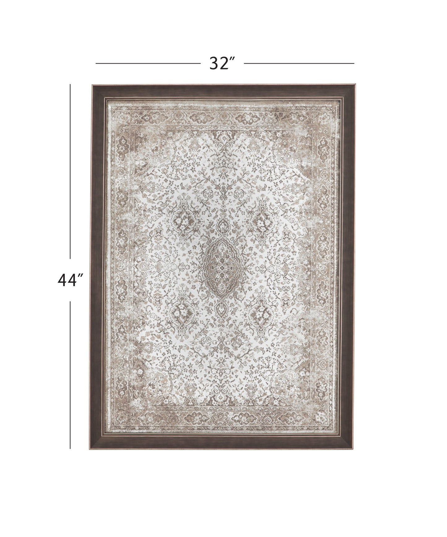 Marin - Wall Mirror - Antique Brown