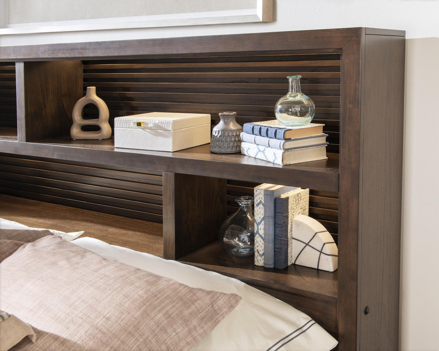 Architect - Complete Bookcase Bed With 1 Side Storage