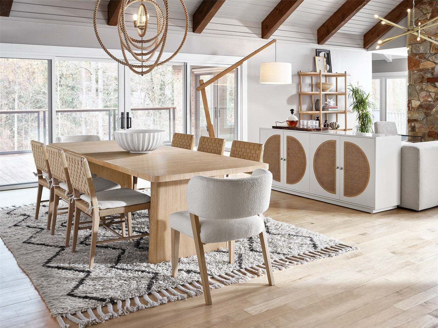 Modern - Credenza - White