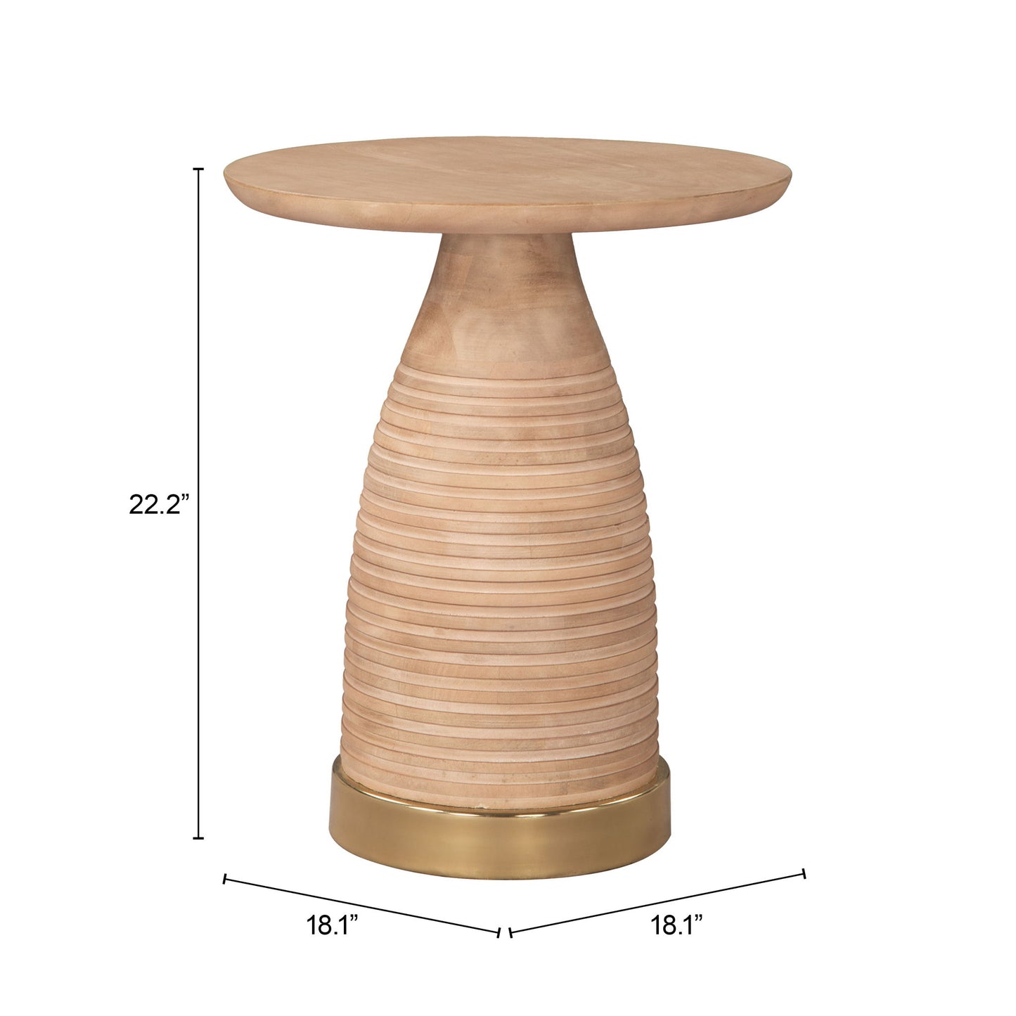 Radiant - Side Table - Natural