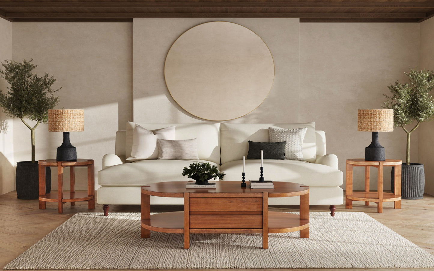 Winston - Cocktail Table - Warm Walnut