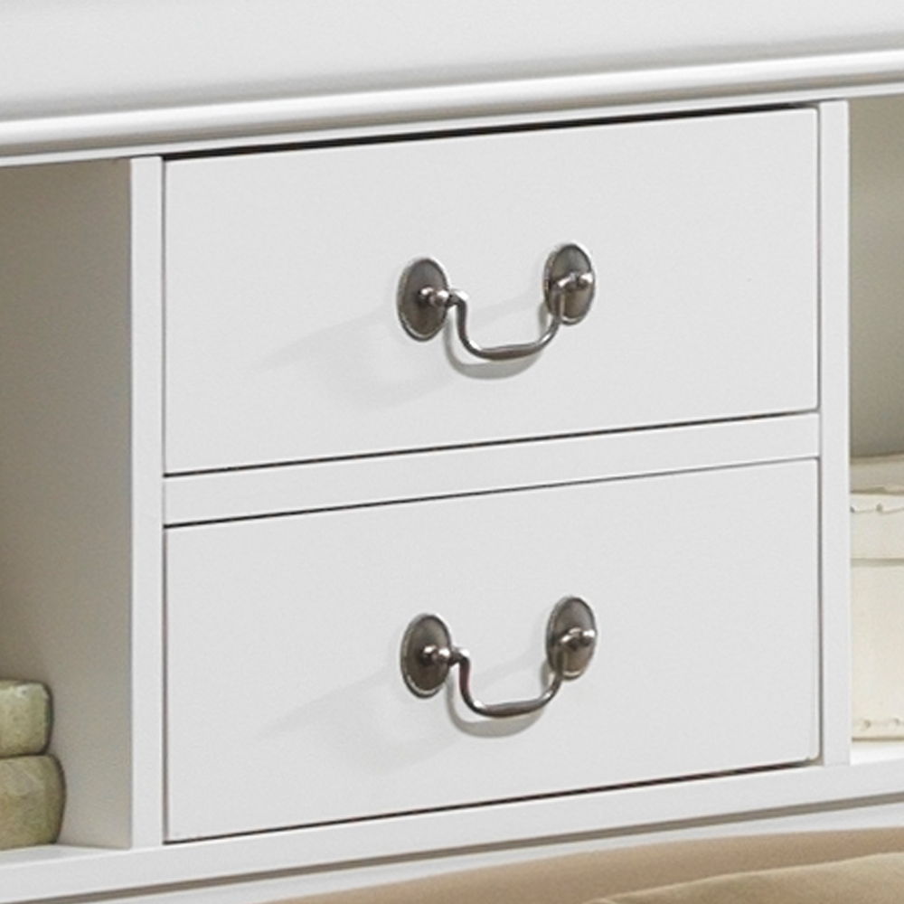 Glory Furniture - Louis Phillipe - Bookcase Storage Bed